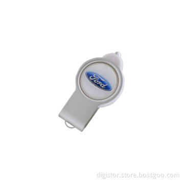 Round LED USB 2.0, promotional gift 1GB-32GB, doming logo
